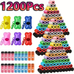 Bolsas higiénicas antiolor para perros con diseño de huellas