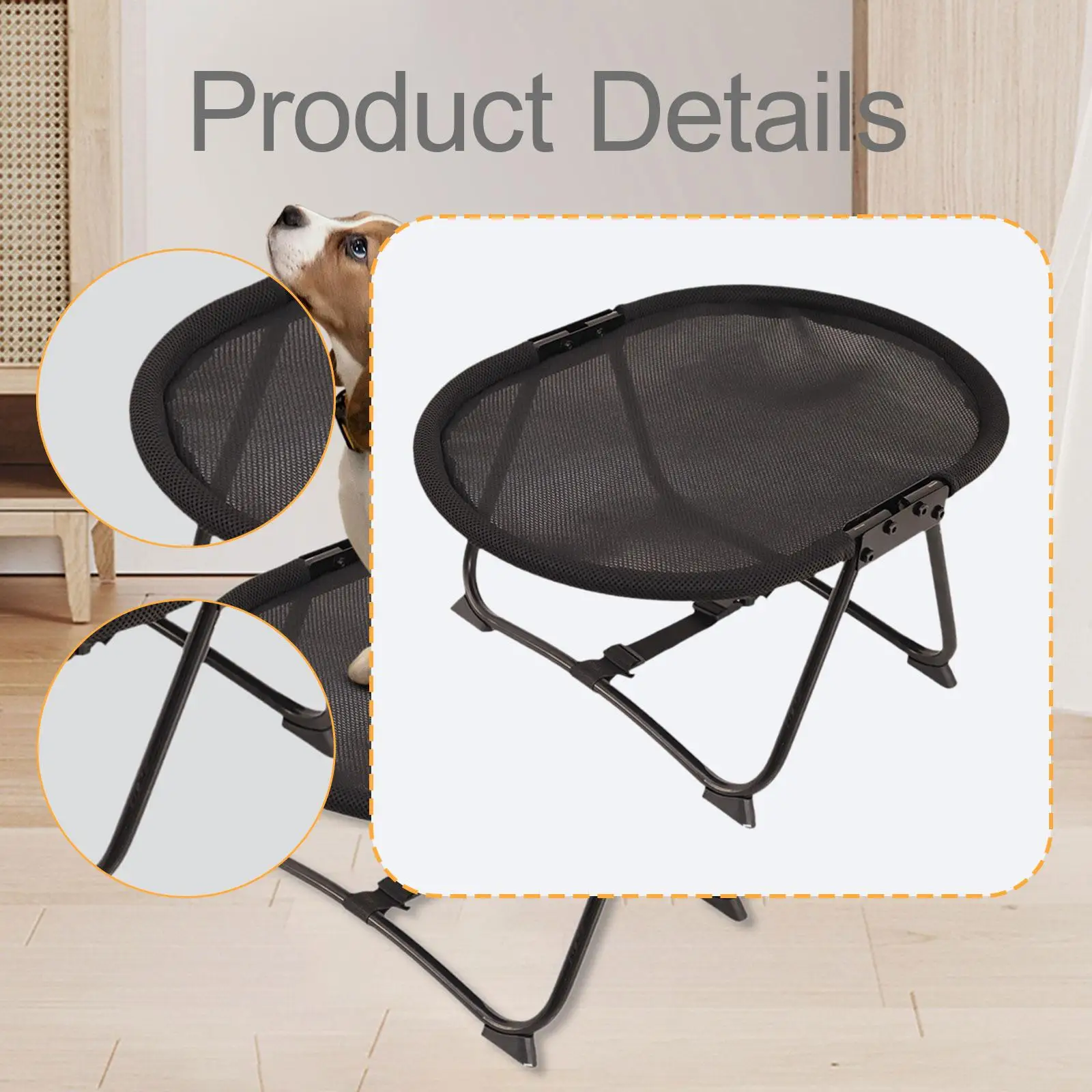 Cama reversible 4 estaciones para gatos y perros pequeños – Felpa y sisal - imagen 2