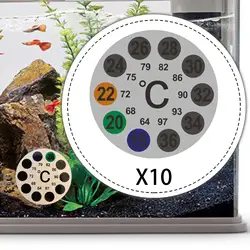 Termómetro adhesivo para acuario y terrario – Medidor de temperatura