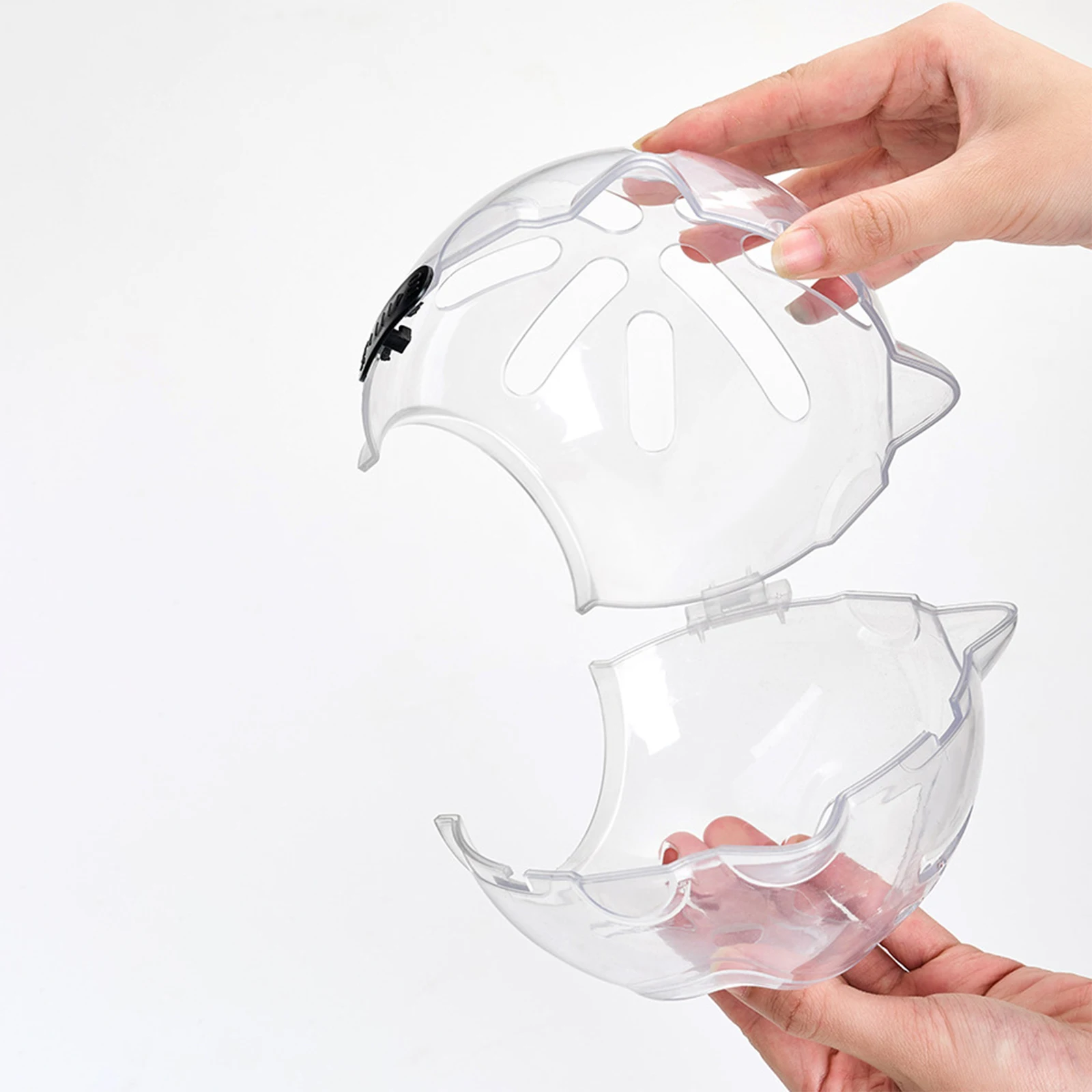 Bozal transpirable para gatos, antiarañazos, capucha para el cuidado de gatos, recorte de uñas, cubierta para la boca del gato, suministros para mascotas y gatitos - imagen 5