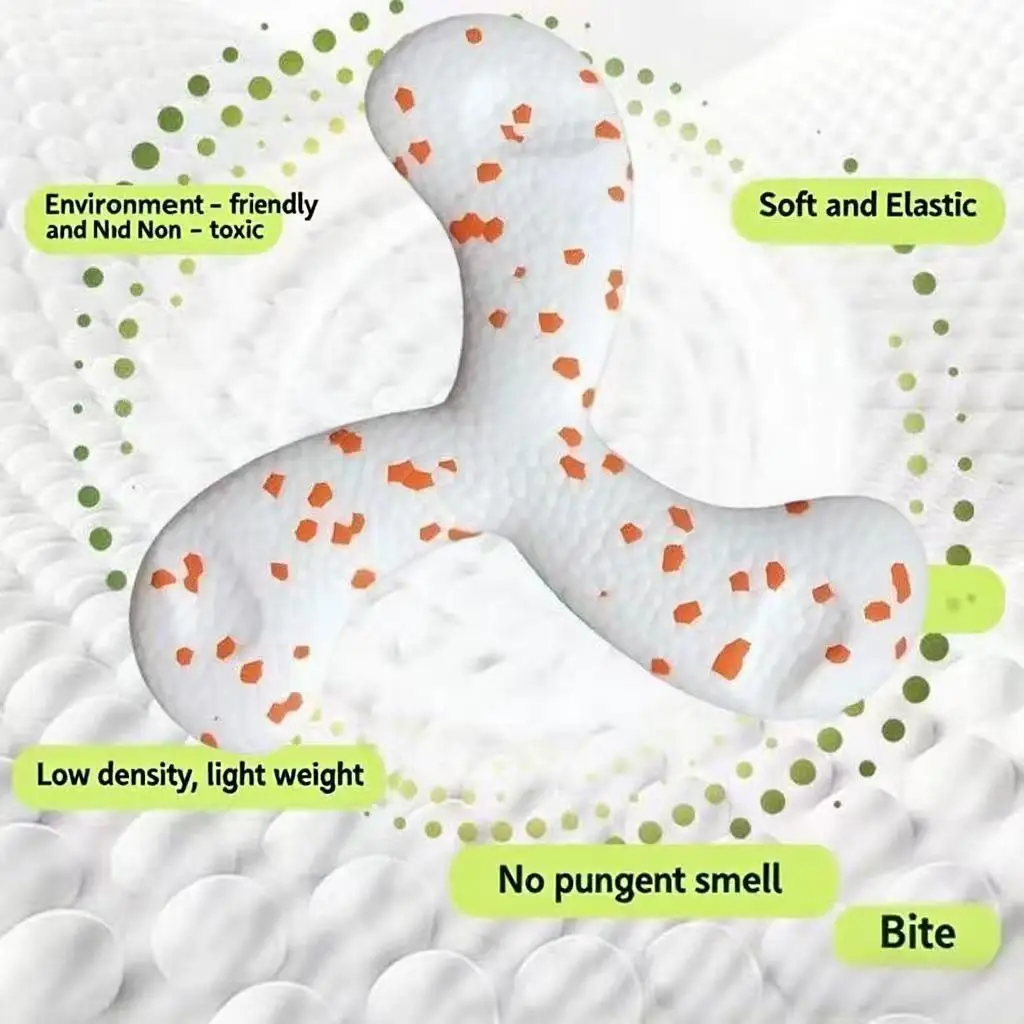 Juguete para perros súper resistente a mordeduras, disco volador ETPU ligero para masticar, Boomerang triangular de alta elasticidad, juguetes interactivos para perros - imagen 3