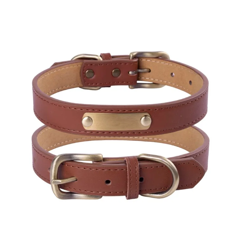 Collar grabado personalizado con placa ajustable para perro y gato - imagen 5