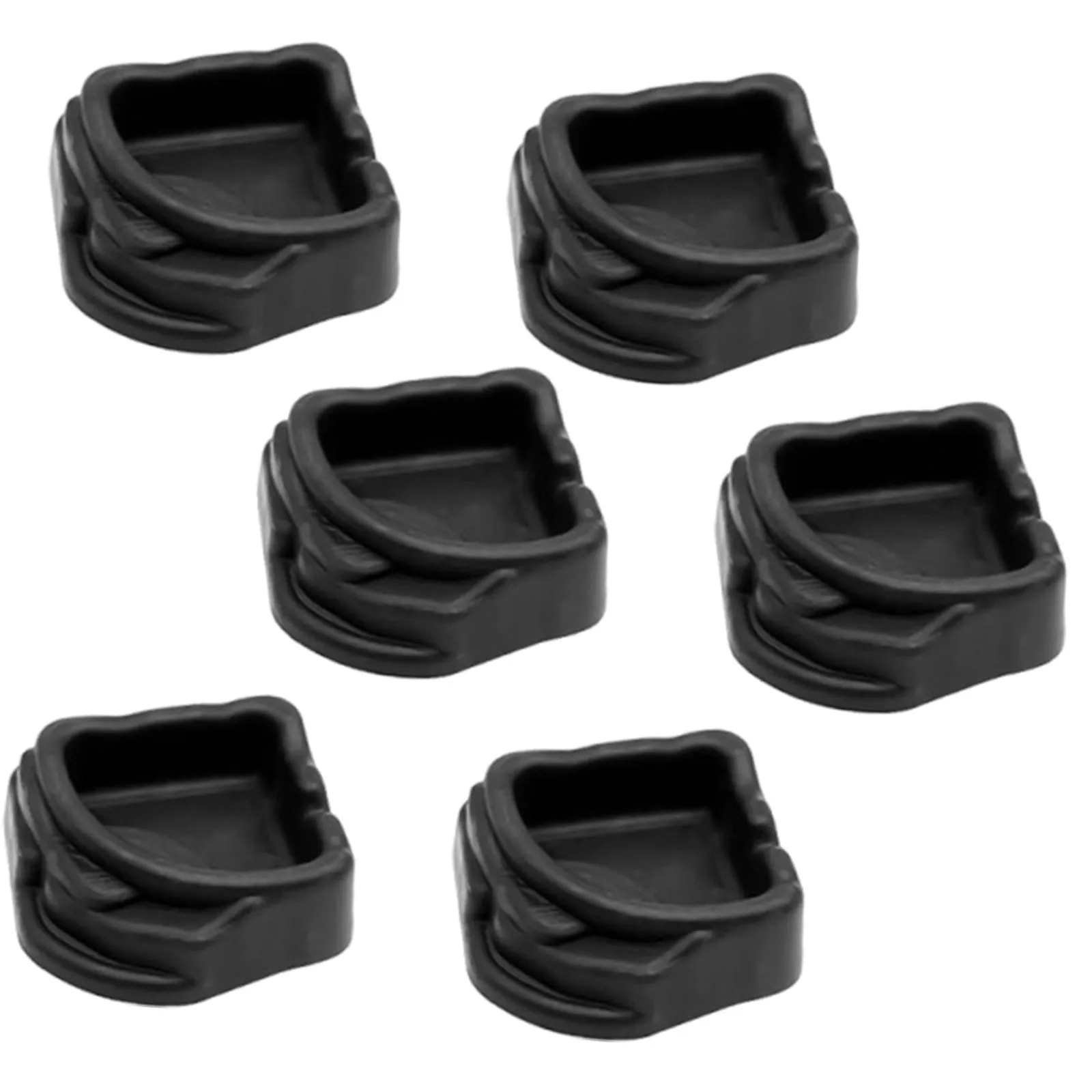 ชามน้ำไมโครทารันทูลา 6 ชิ้น ชามอาหารขนาดเล็ก อุปกรณ์เสริมสำหรับกรงสัตว์เลื้อยคลานขนาดเล็ก แมงมุม จิ้งหรีด แมงมุมยักษ์ อุปกรณ์ให้อาหาร