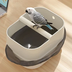 Soporte de entrenamiento para aves en escritorio con base desmontable