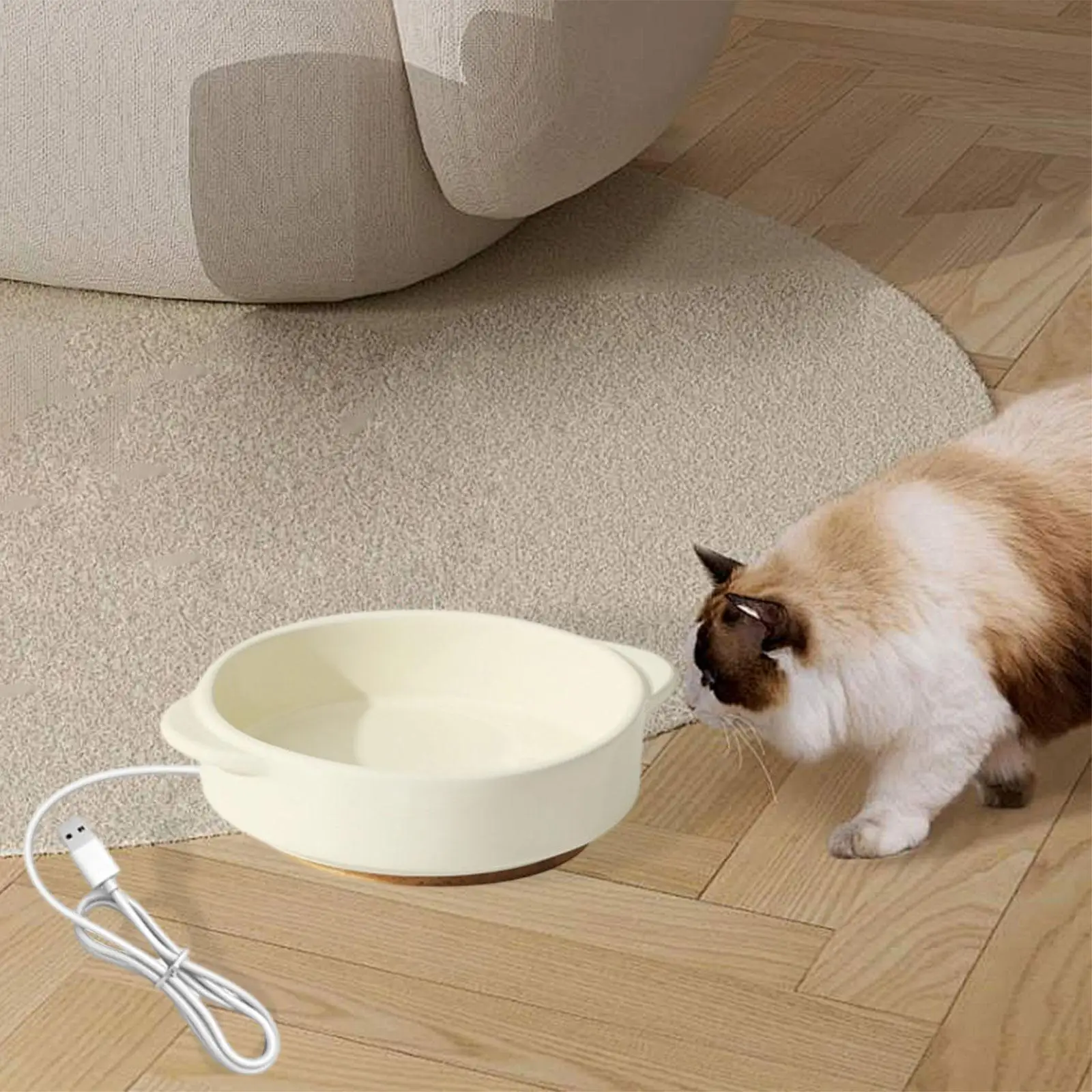 Bebedero termostático elevado para perros y gatos – Agua siempre templada - imagen 4