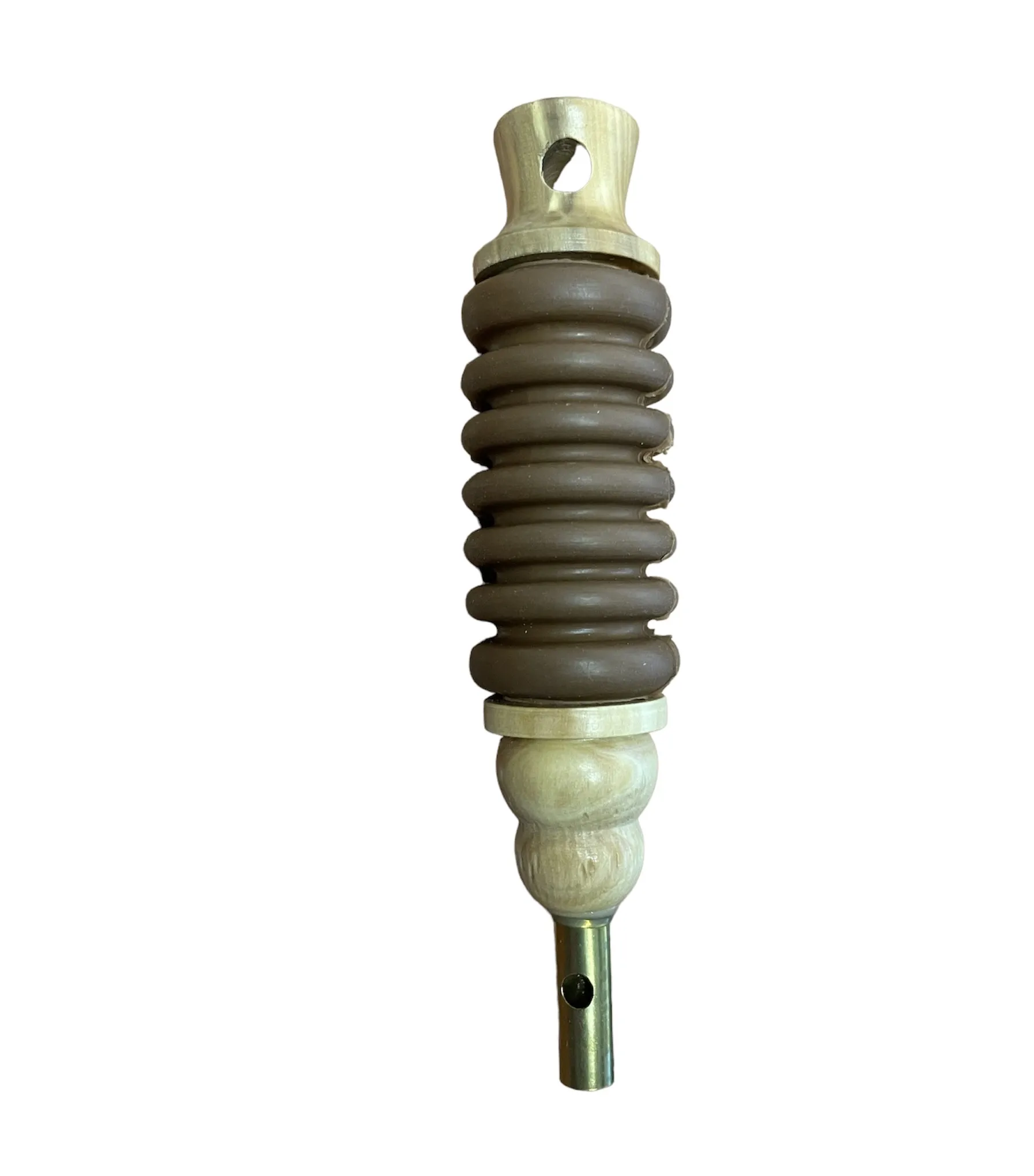 Reclamo para zorzal de fuelle. Funciona mediante fuelle, imitando el pitido del pájaro.caza-canto del zorzal-tordo