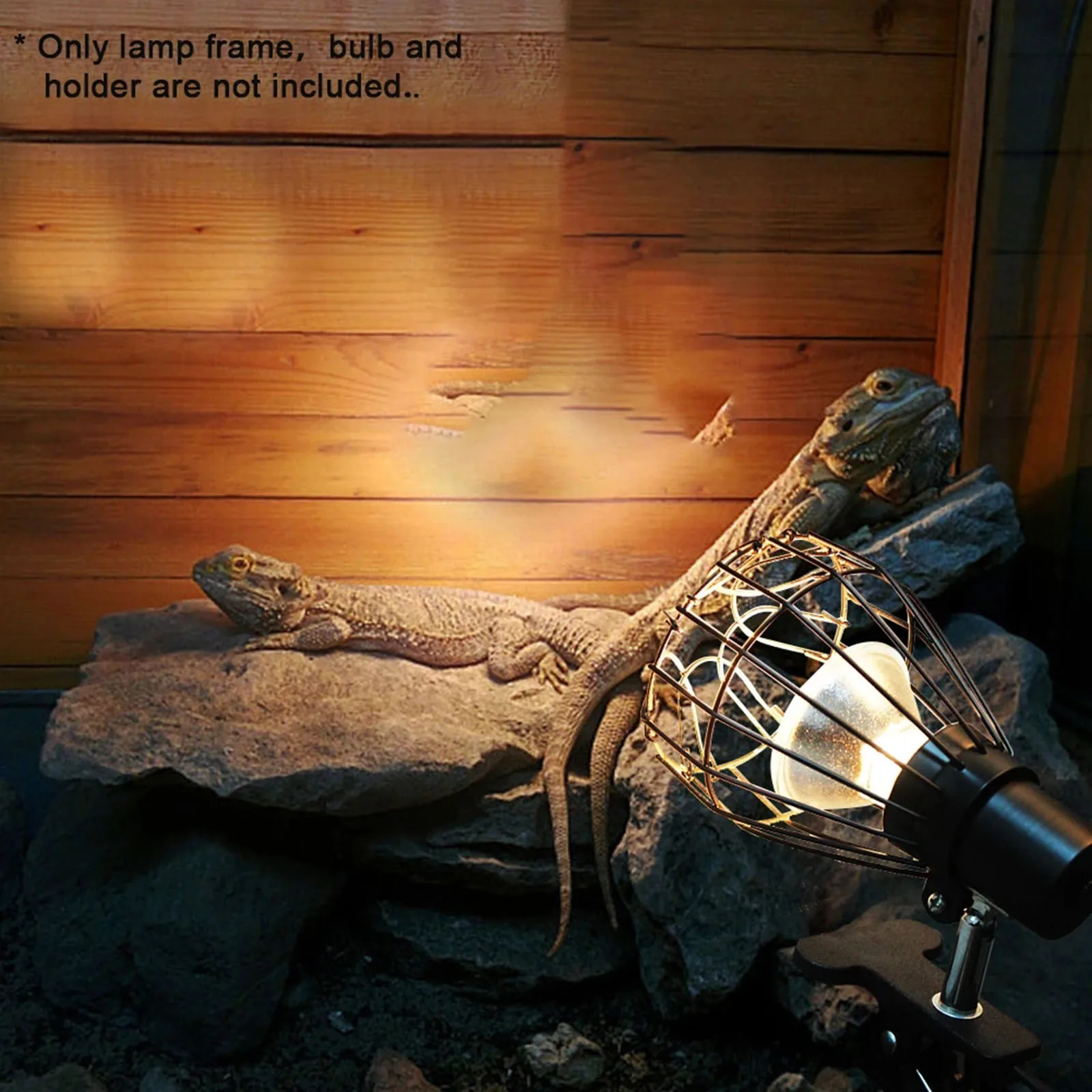 Cubierta de malla para lámpara de calor para reptiles, calentador antiescaldaduras, jaula protectora, accesorios para mascotas, jaula para aves, anfibios, suministros de bombillas - imagen 4