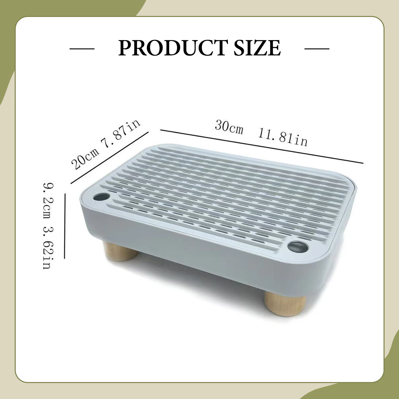 Caja de arena de plástico para gatos, caja de arena para gatitos, estribo, estera de arena lavable para gatos, suministros de limpieza para mascotas en interiores - imagen 5