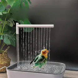 Bañera automática con agua corriente USB para Agapornis y hurón