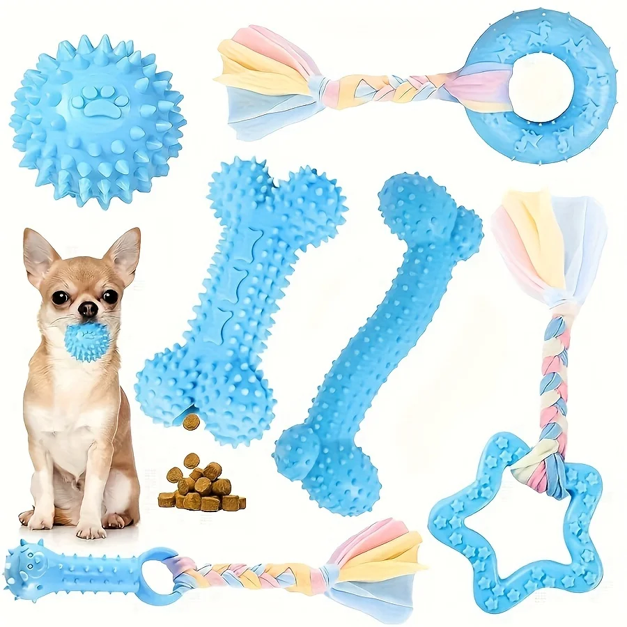 Juguetes masticables resistentes para perros cachorros – Goma segura - imagen 3