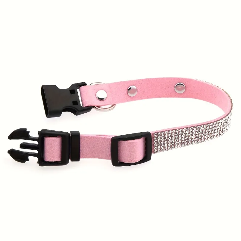 Collar personalizable para gato: brillantes, grabado nombre y teléfono - imagen 3