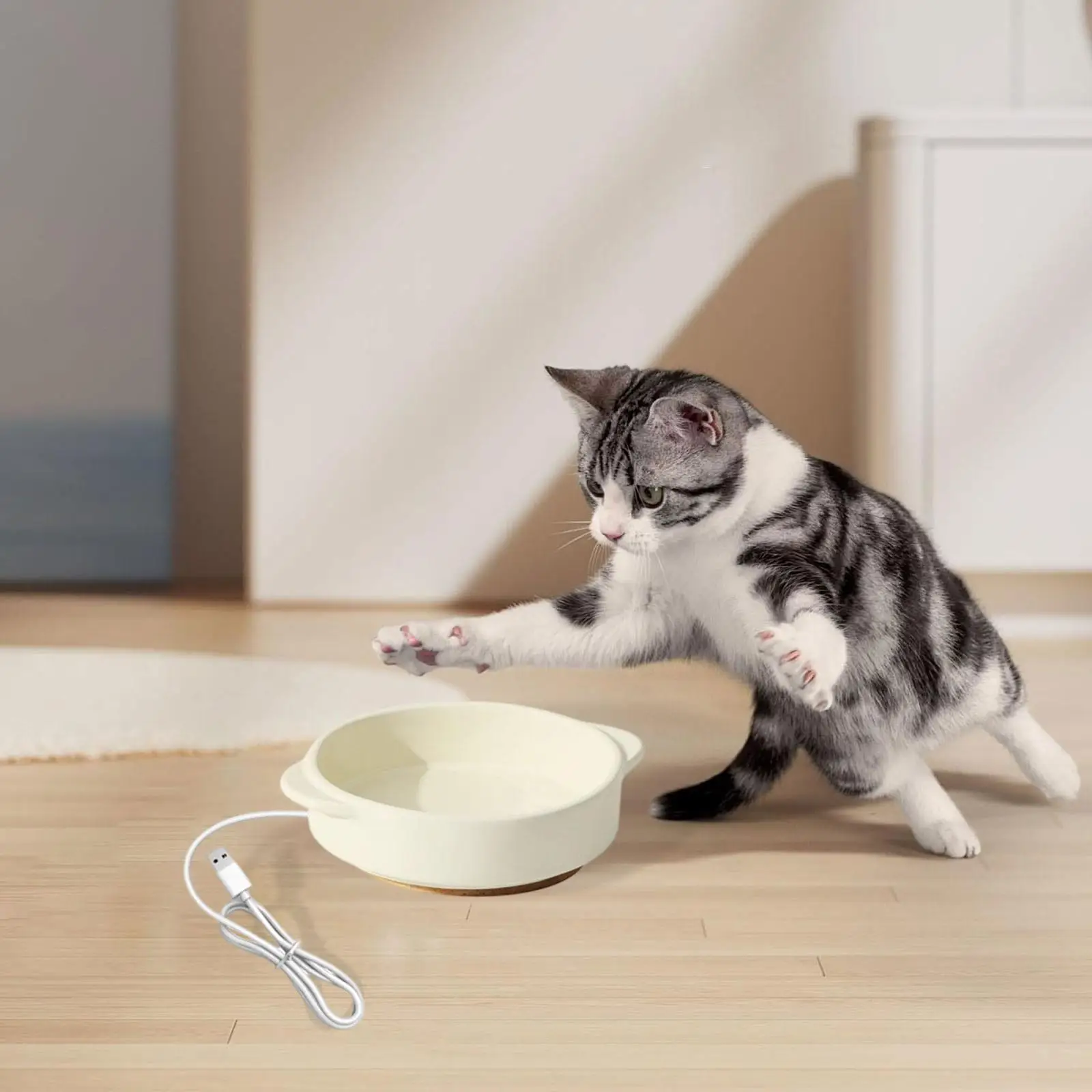 Bebedero termostático elevado para perros y gatos – Agua siempre templada - imagen 2