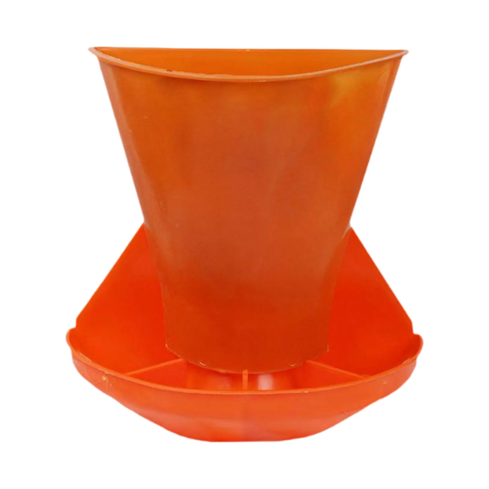 Comedero de plástico para alimentación de lechones, alimentador de paneles montado en la pared con cuatro compartimentos, dispensador de alimentación para ganado, suministros agrícolas - imagen 5