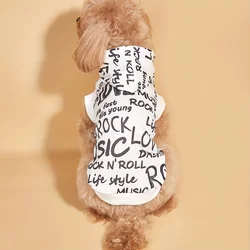 Sudadera con capucha para perros y gatos pequeños, ligera y moderna