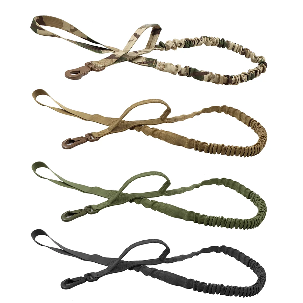 Correa de nailon para cachorros, accesorio elástico con mango acolchado para perros medianos y grandes, ideal para correr y trotar - imagen 2