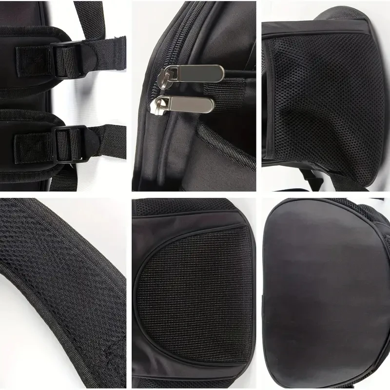 Mochila De Transporte para mascotas, mochila transpirable para caminar, senderismo, bolsa para gatos, transporte para Traver - imagen 5