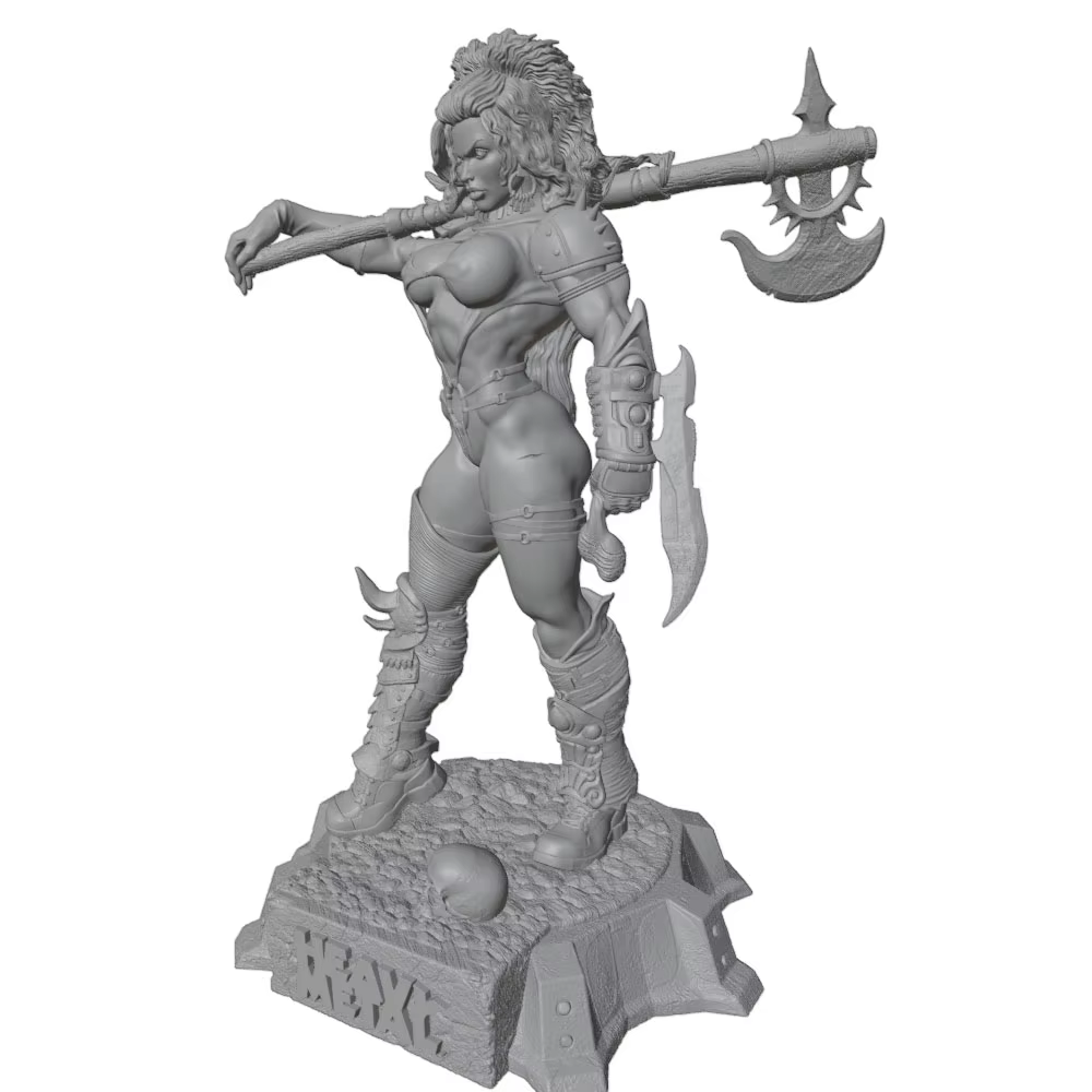 Kit de miniaturas de resina Warhammer 40K – Modelo灰色 3D sin montar - imagen 2