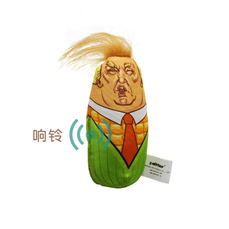 Juguetes de peluche para gatos, pluma chirriante, hierba gatera, forma de maíz con campana, juguete interactivo para mascotas, juguetes para rascar para gatos, venta al por mayor - imagen 3