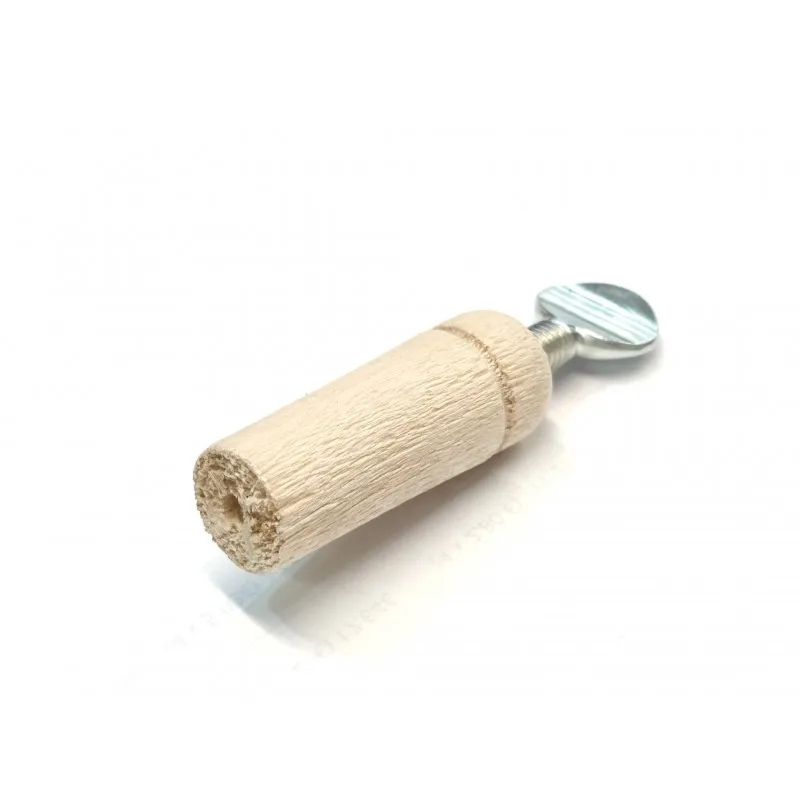 Reclamo para zorzal de madera con accionamiento manual-señuelo de caza