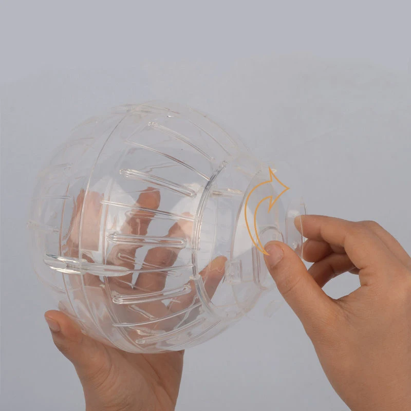 12 14,5 cm hámster ratón deportes Fitness pelota para correr divertido juguete para mascotas para Mini animales oso dorado ratones mascotas juguetes Accesorios - imagen 4