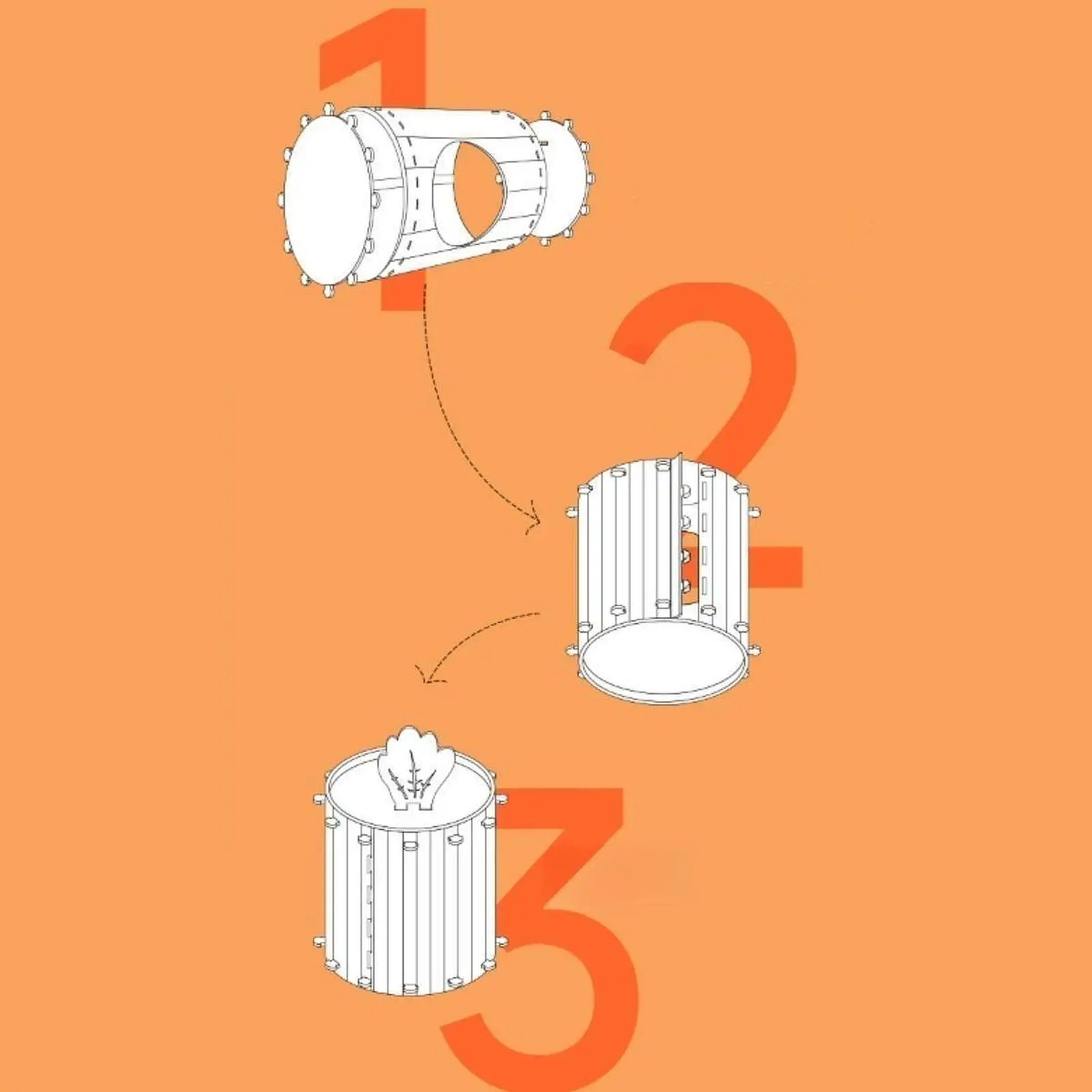 Cama de fieltro para gatos en forma de zanahoria para todas las estaciones, nido de cueva para mascotas semicerrado para gatos pequeños/perros, casa suave para mascotas, suministros para mascotas - imagen 5