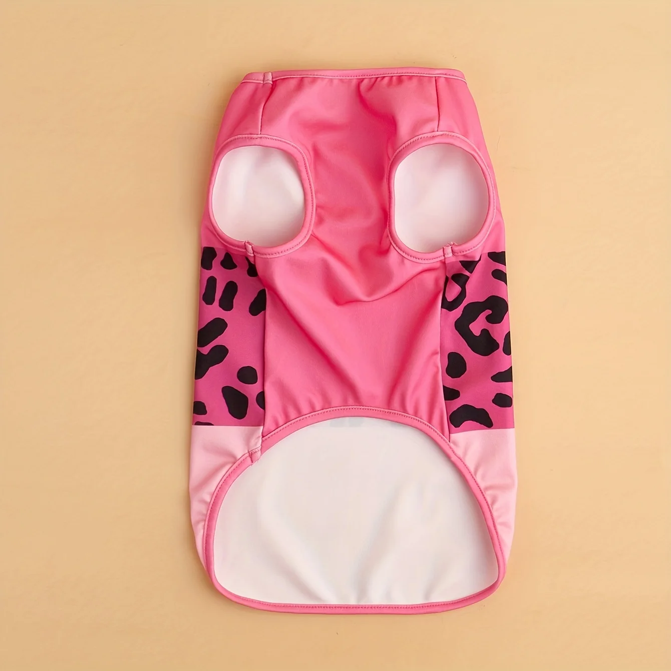 Chaleco para perros con estampado de leopardo, ropa superior transpirable sin mangas para mascotas - imagen 4