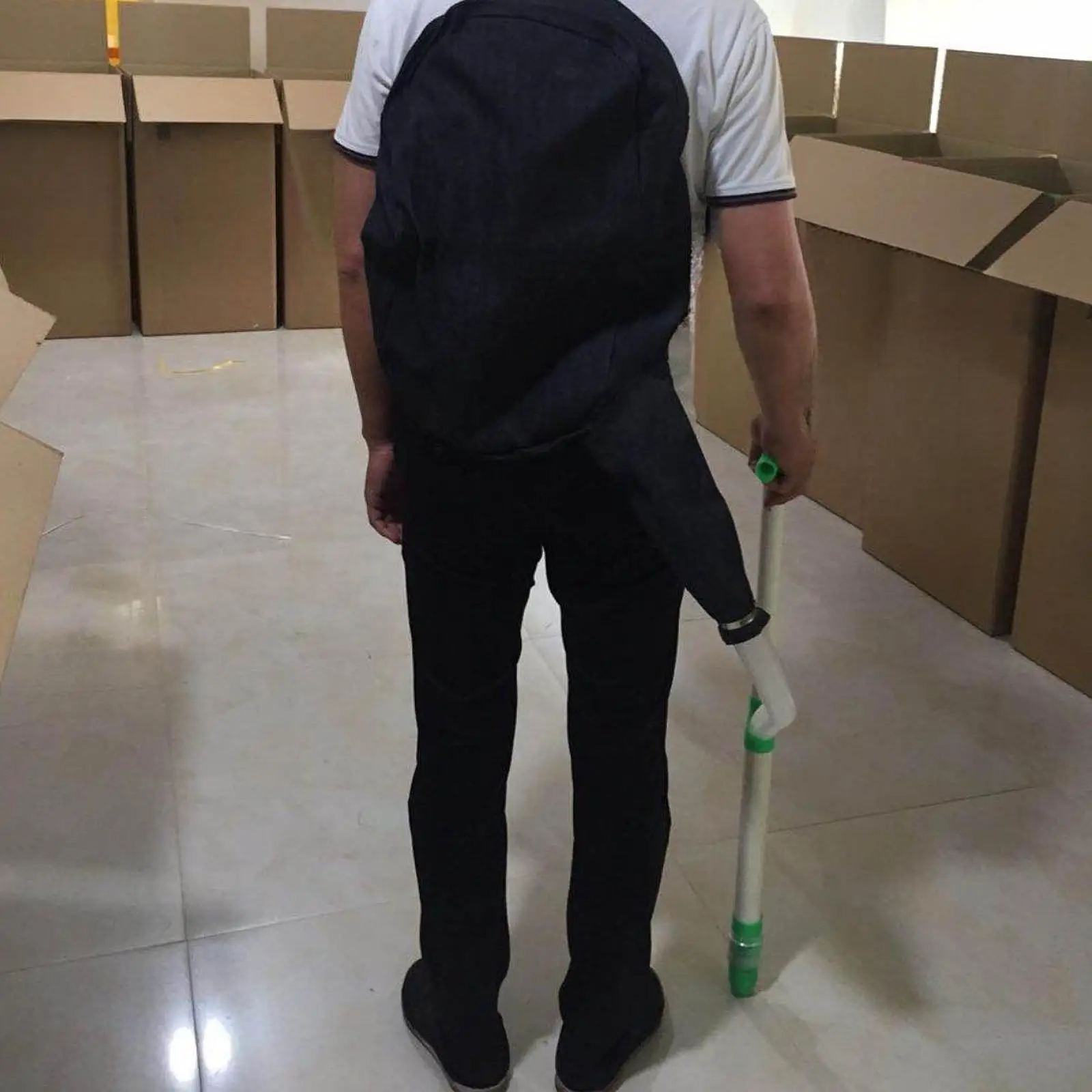 Esparcidor Manual de fertilizantes con bolsa, herramienta aplicadora de transmisión de estiércol de jardín para granja, maíz, verduras, caña, árboles frutales - imagen 4