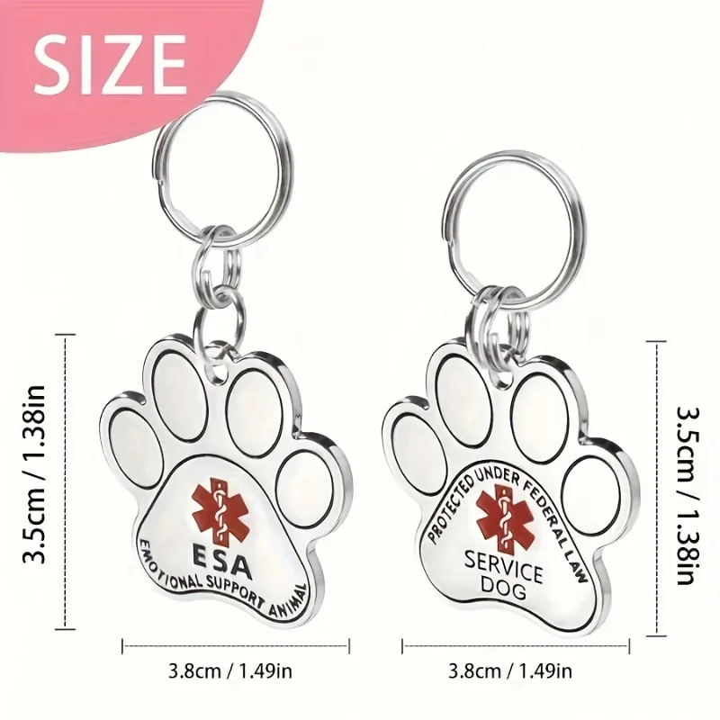 Placas identificación personalizadas perros y gatos – Nombre grabado - imagen 5