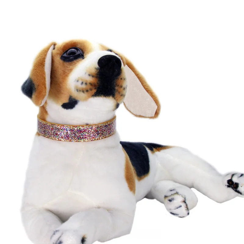 Collar de cuero personalizado para perros y gatos con placa grabada