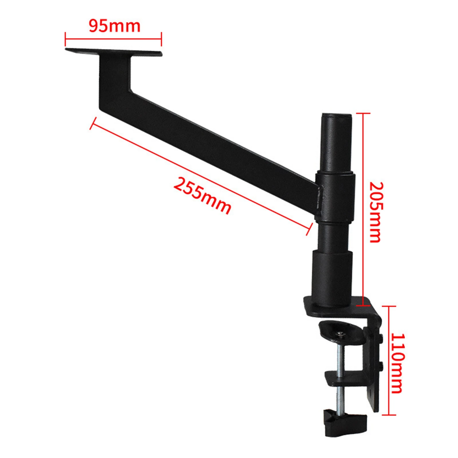 Estante de escritorio para cama de gato, altura ajustable, marco giratorio 360, soporte, abrazadera de mesa para gatos pequeños, suministros para mascotas - imagen 5