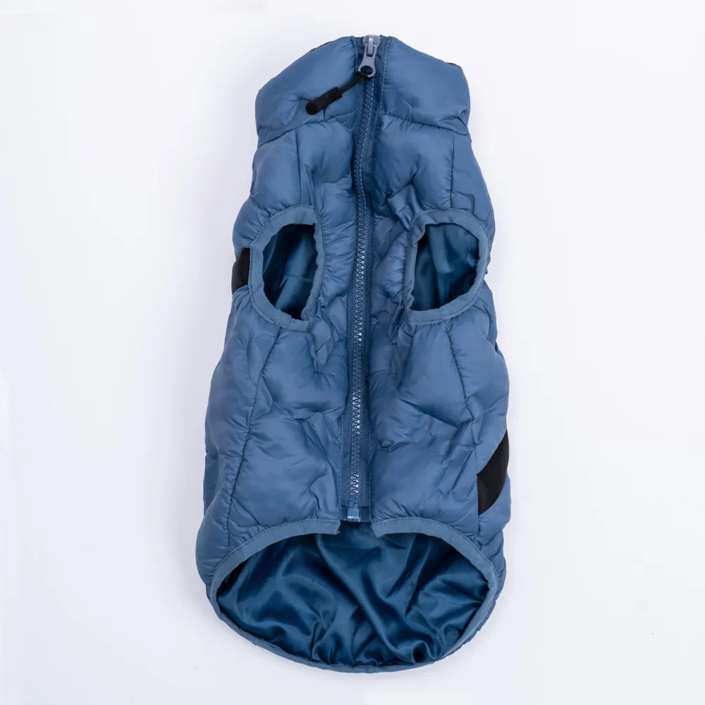 Ropa de invierno para perros, chaqueta con bolsillo, acolchado, impermeable, ropa de lujo para cachorros, abrigos para perros grandes, medianos y pequeños - imagen 4