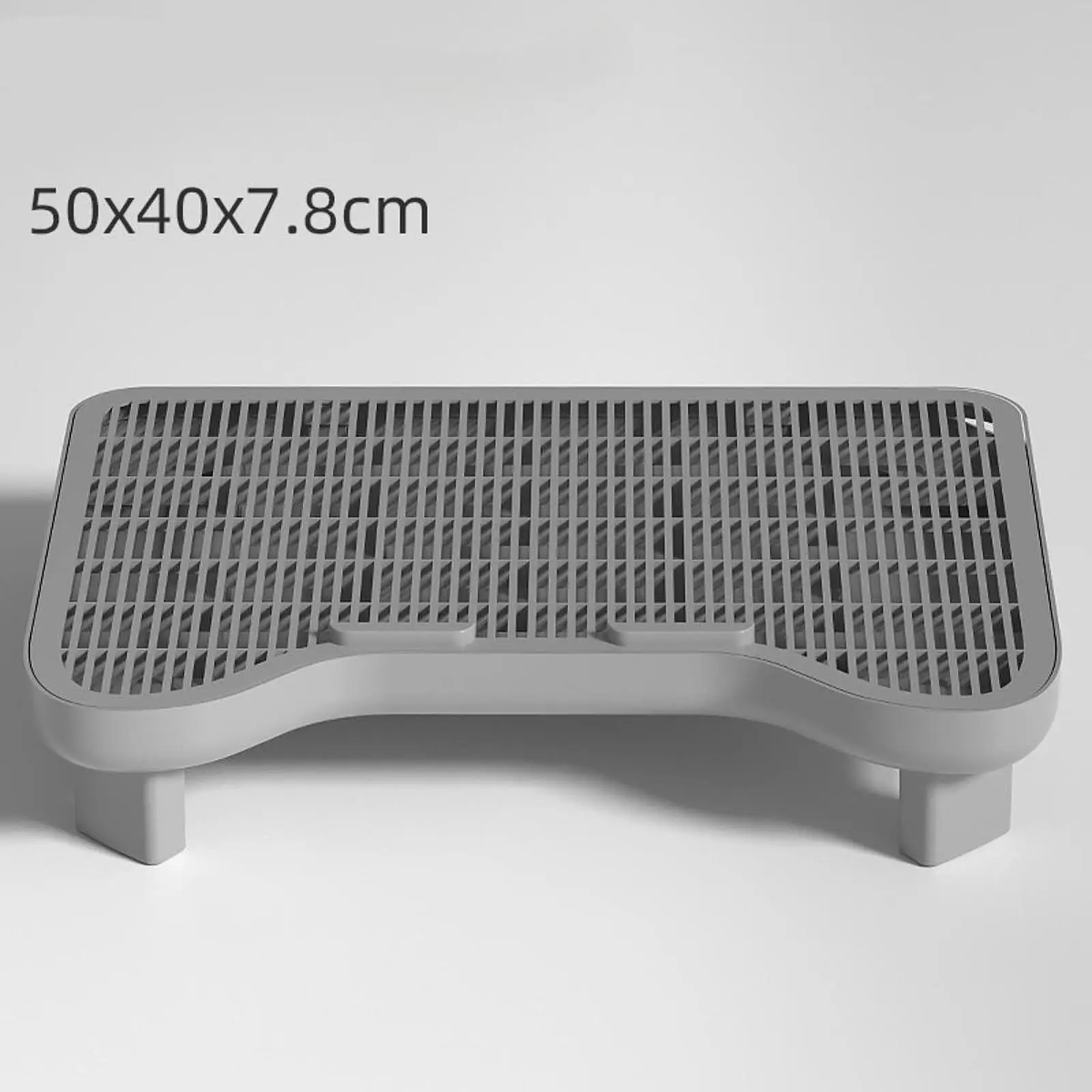 Estera de arena para gatos de doble capa, almohadilla antideslizante desmontable para tablero de arena, estera para atrapar arena para gatos, suministro de limpieza para mascotas - imagen 4