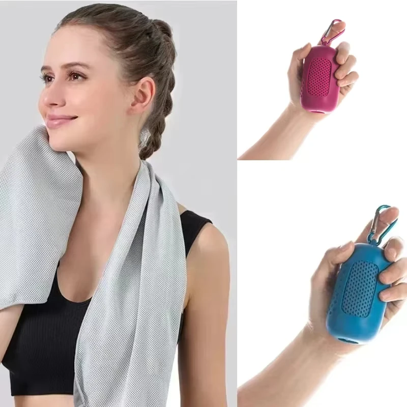 Toalla deportiva para perros con gel de silicona y secado rápido