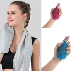 Toalla deportiva para perros con gel de silicona y secado rápido