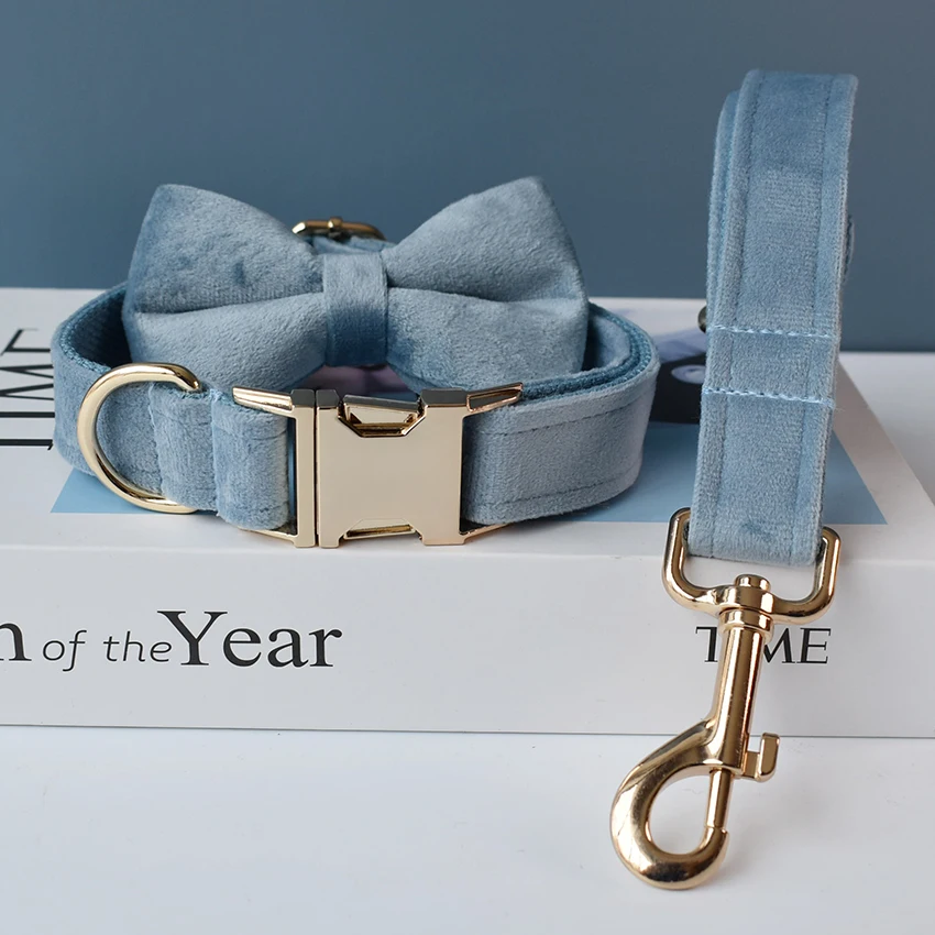 Bow Collar Leash Set