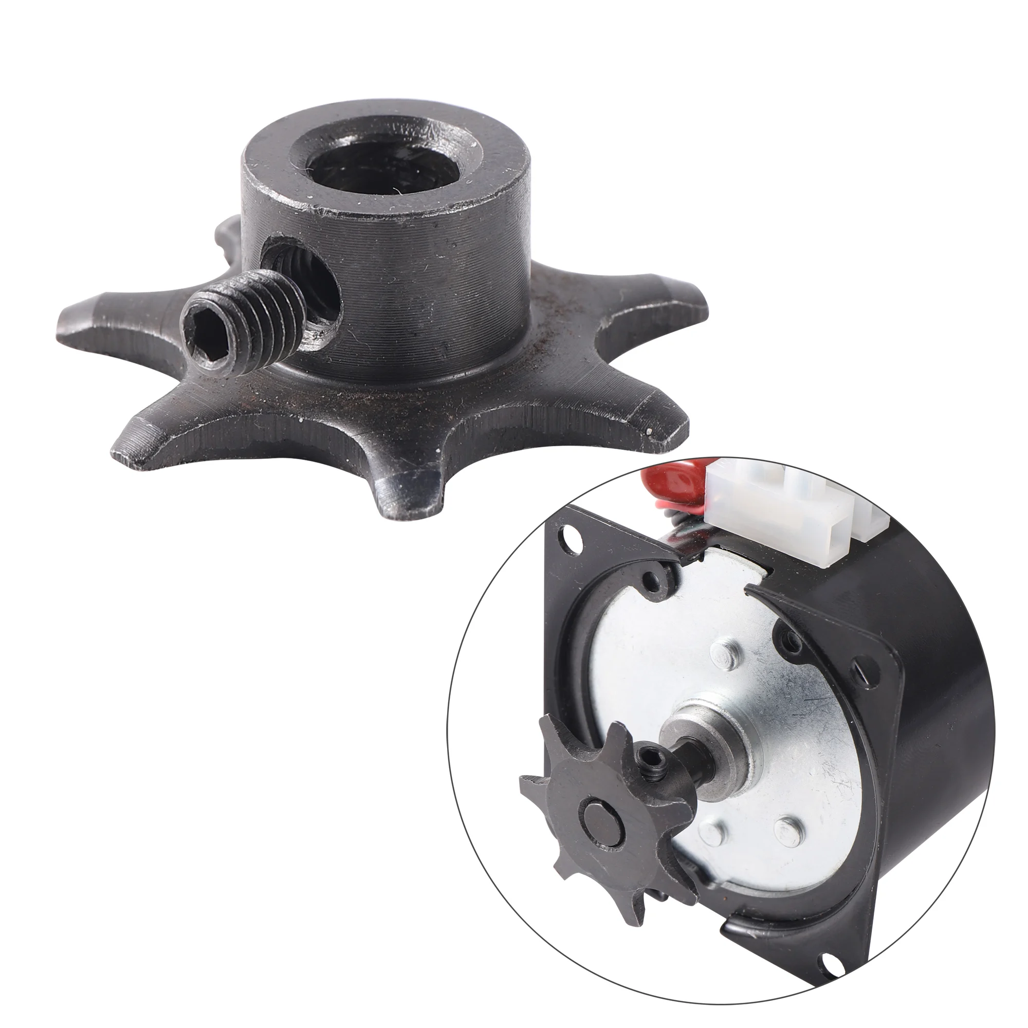 Motor de incubadora de aves de corral, Motor de potencia, rueda dentada Reversible para giro de huevos, incubadora de Motor de 2,5r/min, engranaje de Motor, 1 ud.