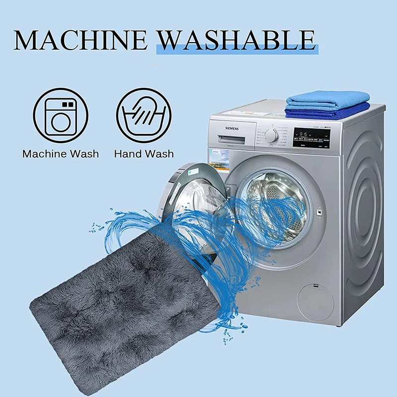 Benepaw-cama calmante y esponjosa para perro, alfombrilla lavable para mascotas, impermeable, antideslizante, antiansiedad, perrera para perros grandes, medianos y pequeños, gatos para cachorros - imagen 5