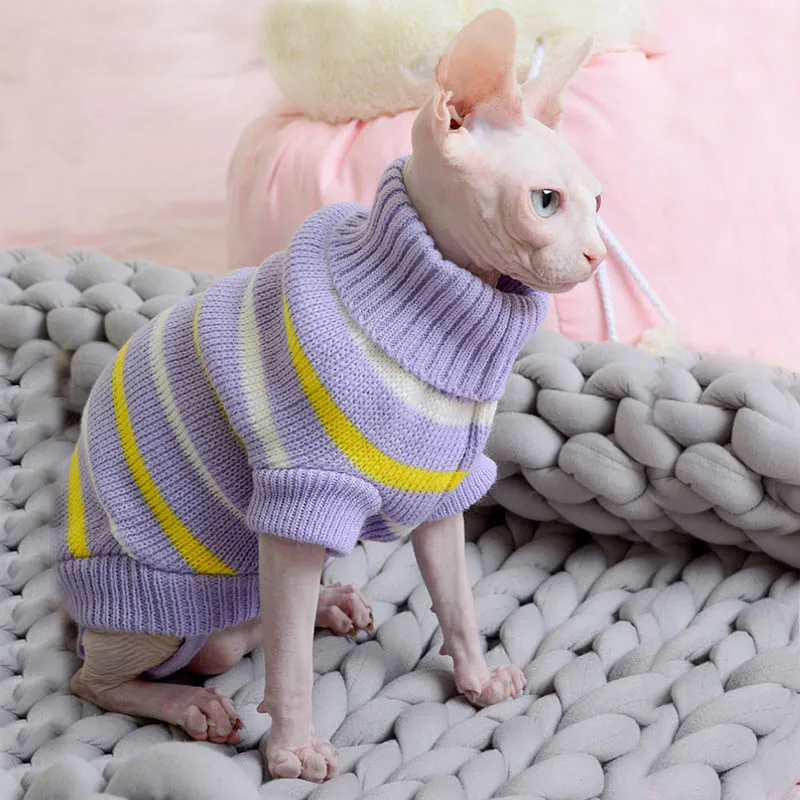 Suéter de punto cálido para perros y gatos, ropa navideña, jersey de esfinge, ropa para perros pequeños, Chihuahua,Dachshund - imagen 2