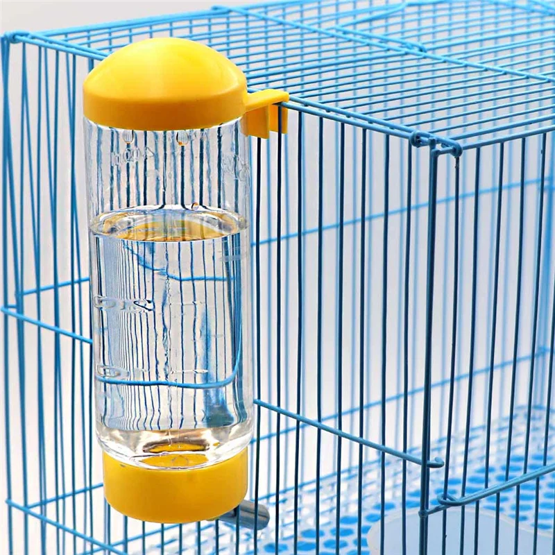 Botella de agua automática para conejillo de indias y hámster, bebedero colgante de plástico de 500Ml, producto para mascotas - imagen 3