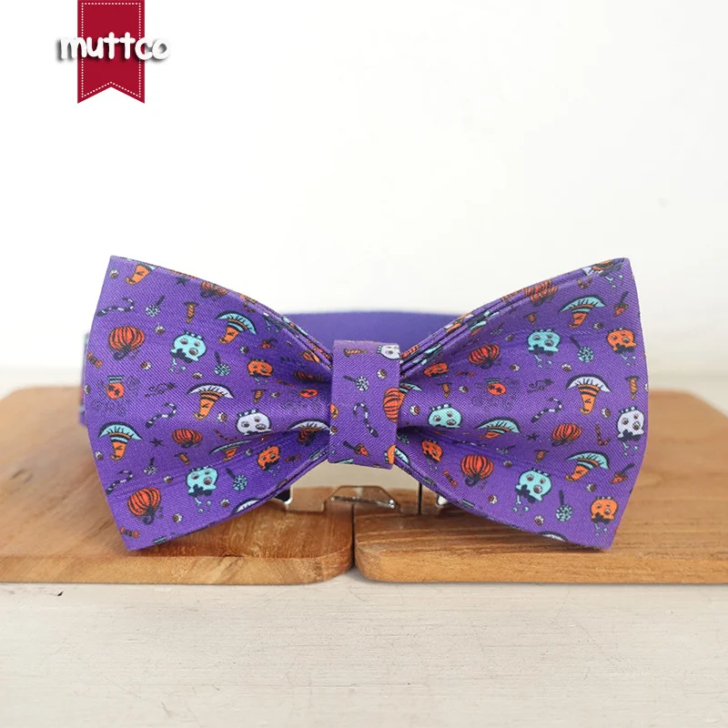 MUTTCO Collar de perro grabado entrenamiento para caminar correa de perro nombre de perro personalizado THE HELLOWWEEN NIGHT entrenamiento de seguridad UDC091 - imagen 3