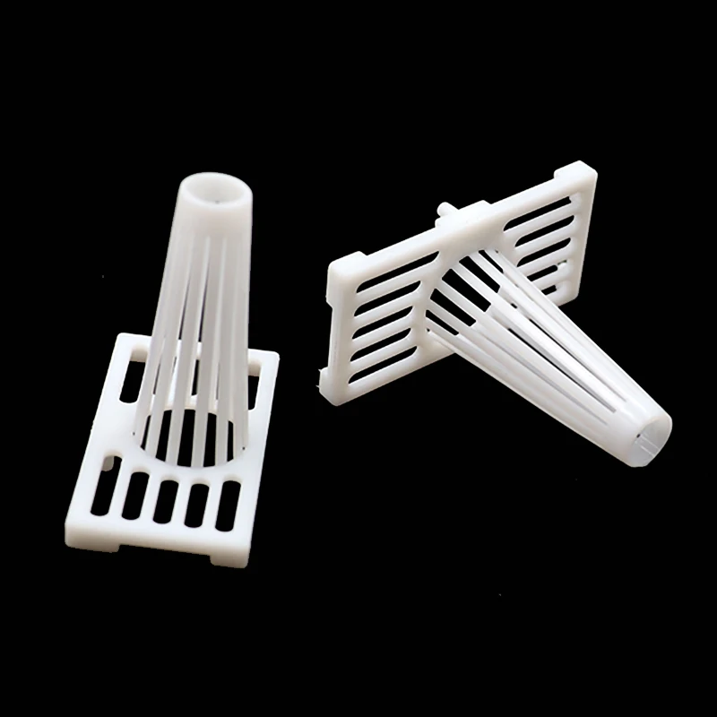 Puerta de colmena antirrobo, protección blanca de plástico, puertas de panal Queen, dispositivo de colmena, jaula de puerta de nido de colmena, equipo de apicultura, 5 uds. - imagen 5