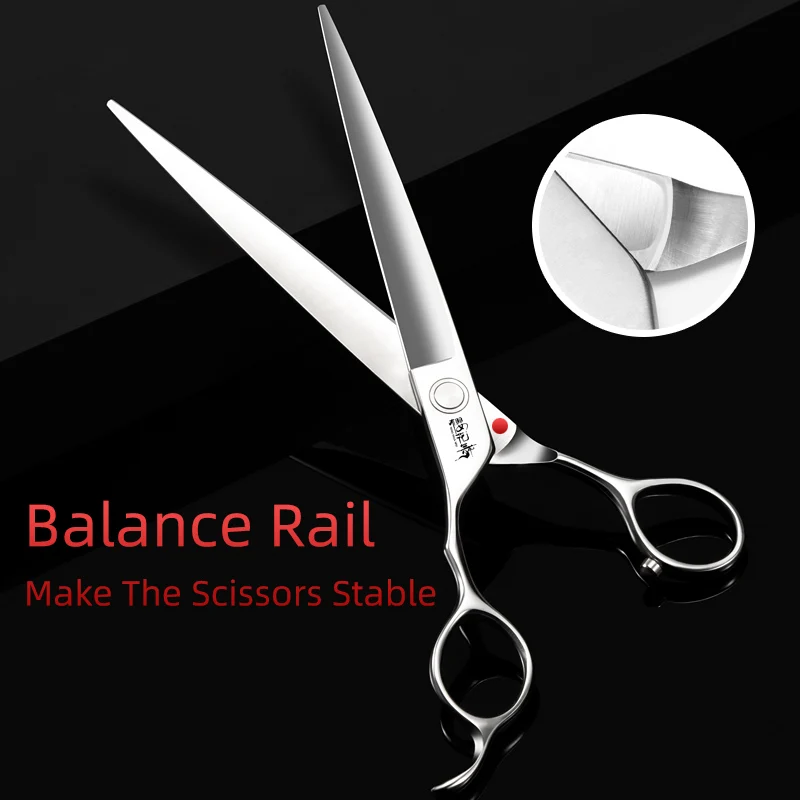 Tijeras para recortar espina de pescado para zurdos, cortador de adelgazamiento para el cuidado de mascotas Jp440c de acero inoxidable de 7,25 pulgadas para personas zurdas - imagen 4