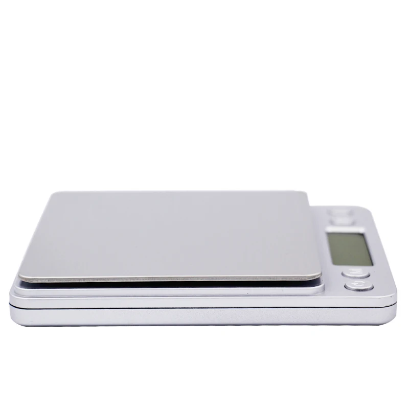 Báscula Digital LCD para joyería, balanza electrónica portátil de bolsillo con 2 bandejas, 500g/0,01g - imagen 4