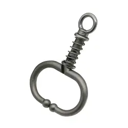 Anillo nasal de acero inoxidable con resorte para vad adultoganado