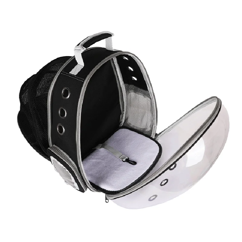 Transportín de Mascotas de Viaje al Aire Libre con Mochila Escalable para Perros Pequeños y Gatos - imagen 4