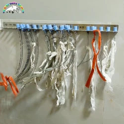 Soporte de intubación traqueal desechable para perros y gatos