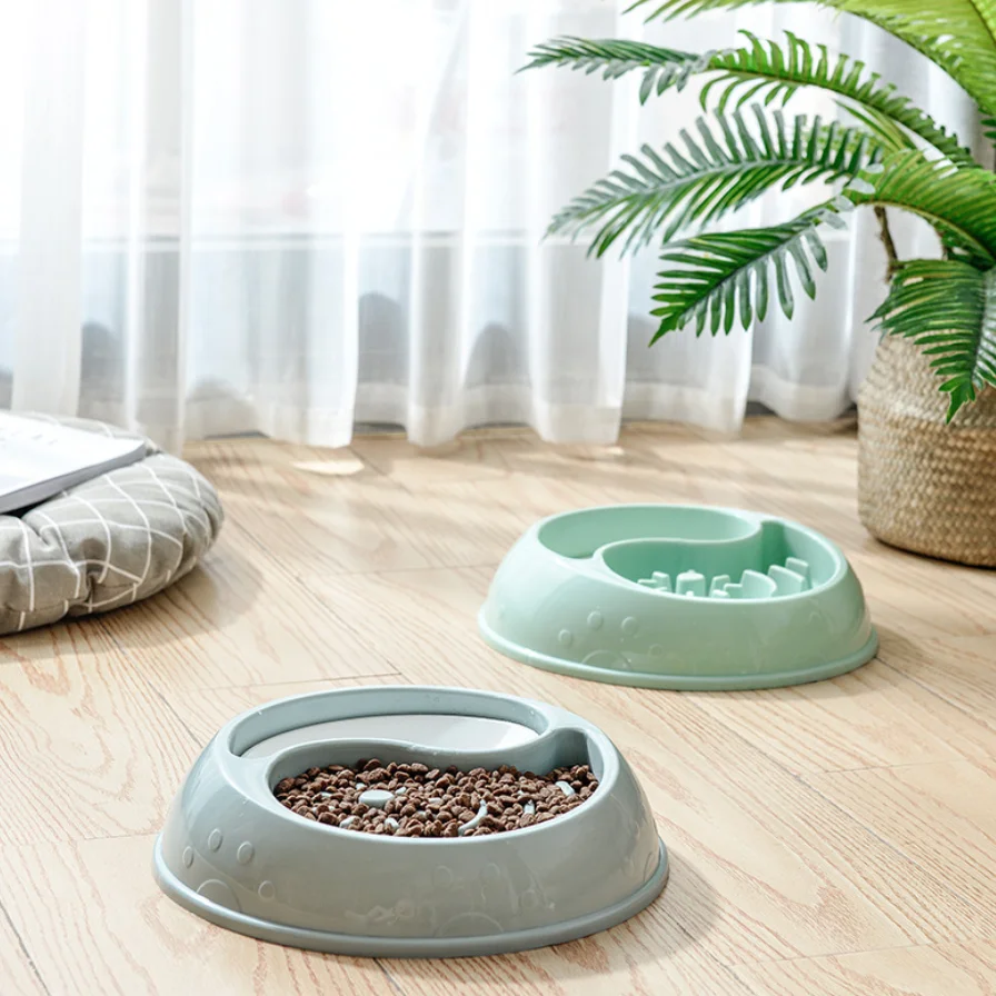 Cuenco de ración para perros, alimentador lento, platos para perros, comida para mascotas, antideslumbrante para perros medianos y grandes, productos para mascotas - imagen 4