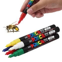 Rotulador abeja reina plástico – Colores variados marcado apicultura