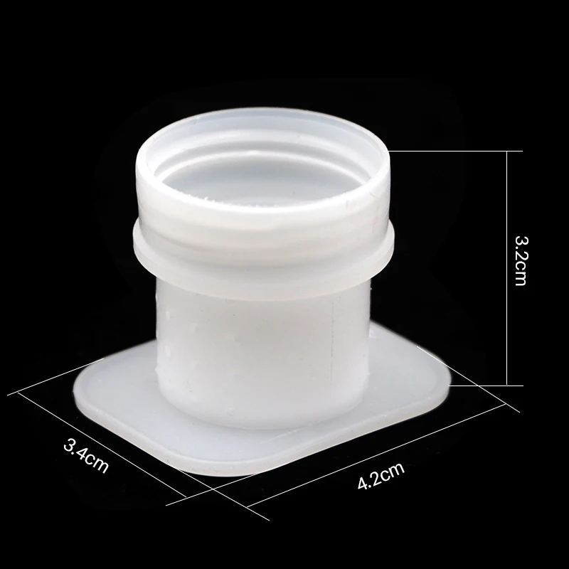 Bebedero de abeja tipo agujero de aguja, alimentador de abeja antiahogo, equipo de bebida, contenedor de agua de plástico, herramientas de apicultura, 10 Uds. - imagen 4