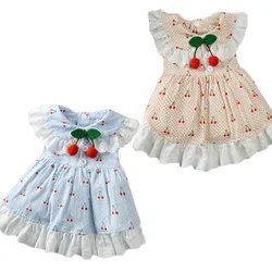 Vestido azul veraniego para perros toy – Ropa femenina para tu perra
